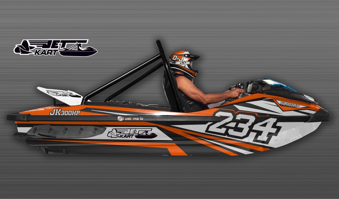 Jet Kart design orange